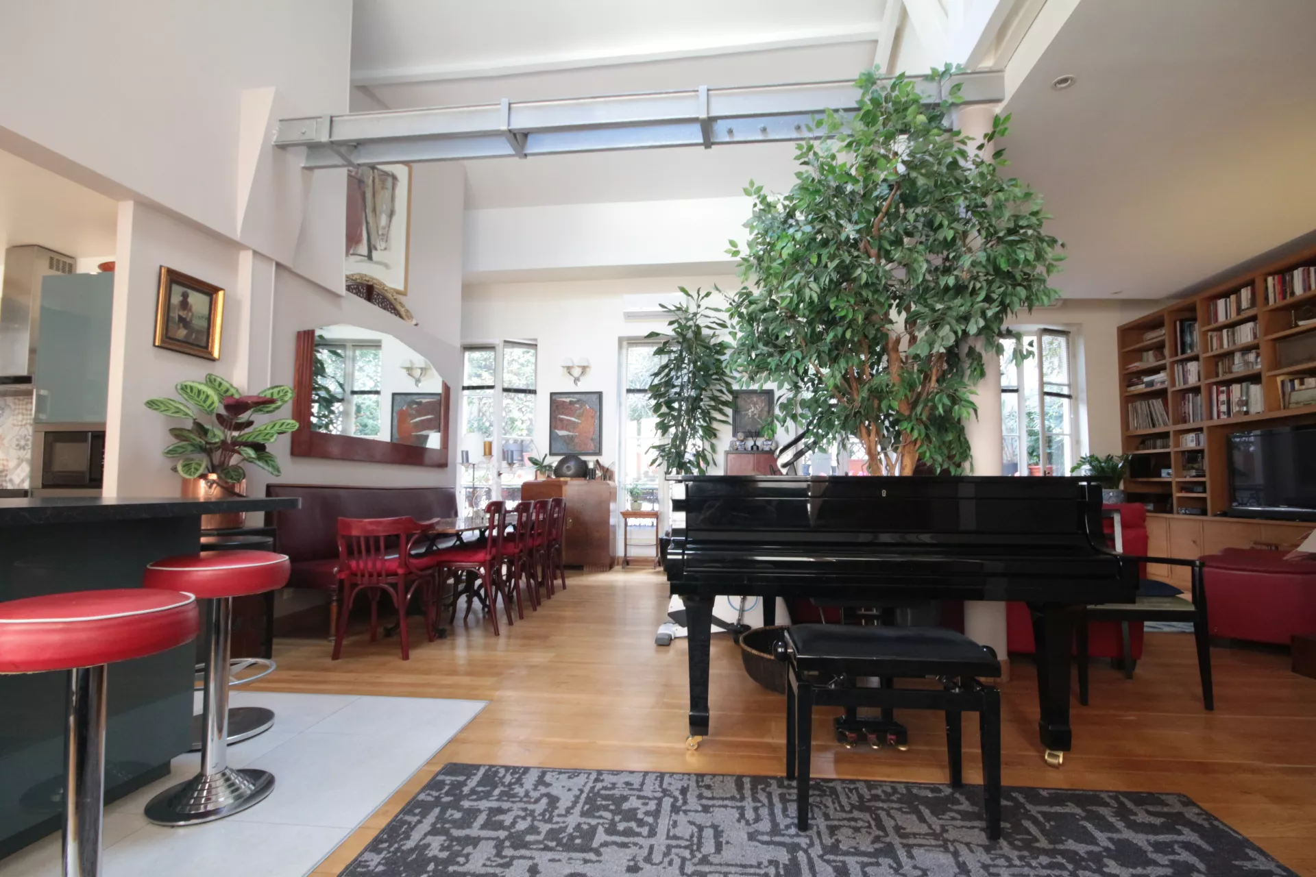 Studio parisien optimisé pour investissement en location meublée