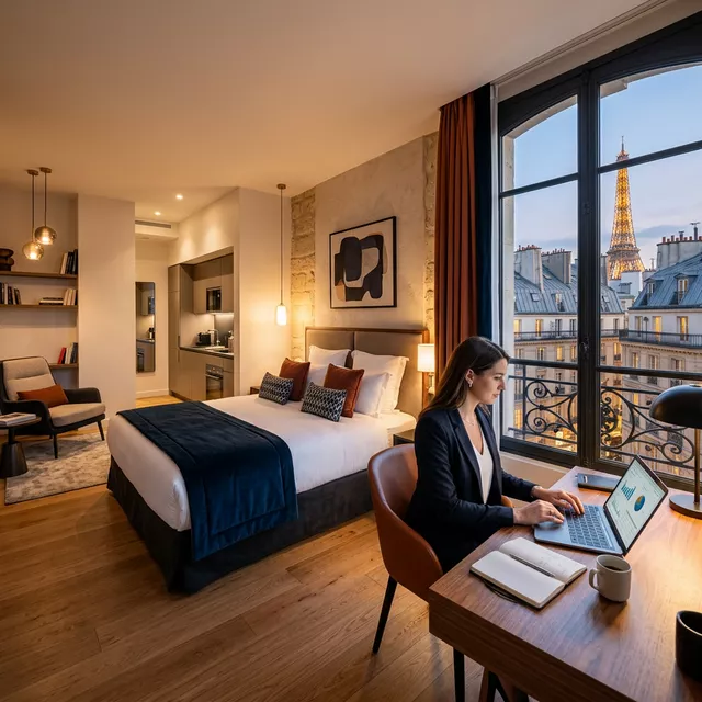 Appartement premium pour location moyenne durée à Paris